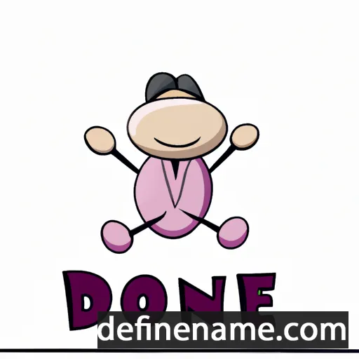 cartoon of the name Dodone