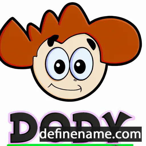 cartoon of the name Dody