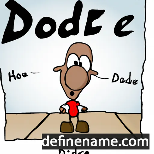 cartoon of the name Doede