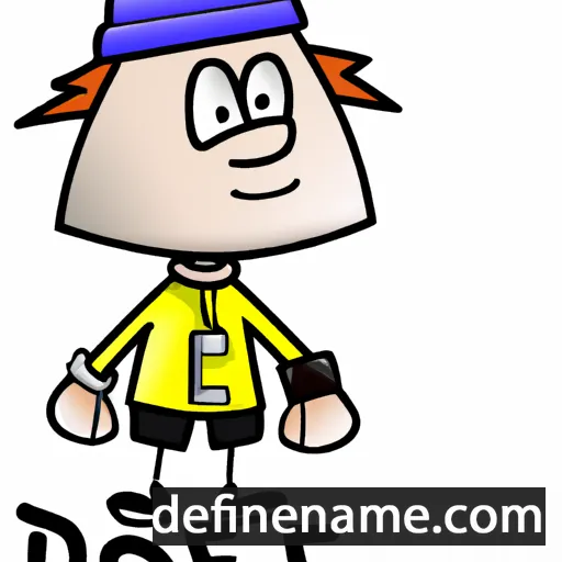 cartoon of the name Dofe