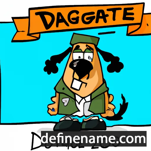 cartoon of the name Dogartze