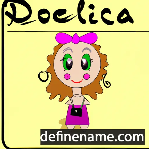 cartoon of the name Dolcelina