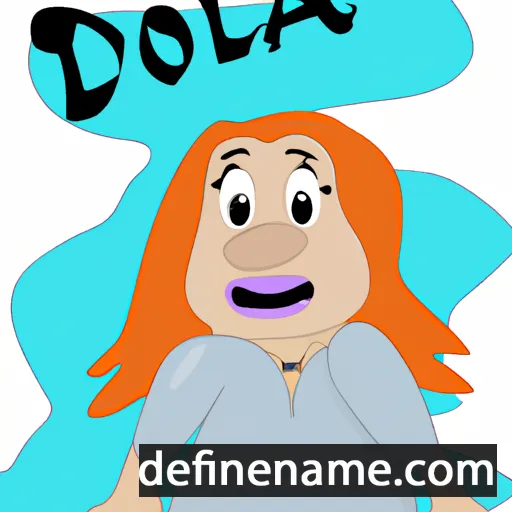 Dolfa cartoon