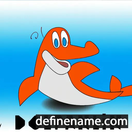 cartoon of the name Dolfijn