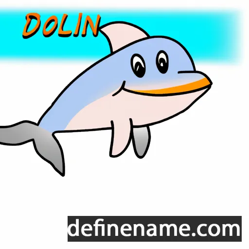 Dolfin cartoon