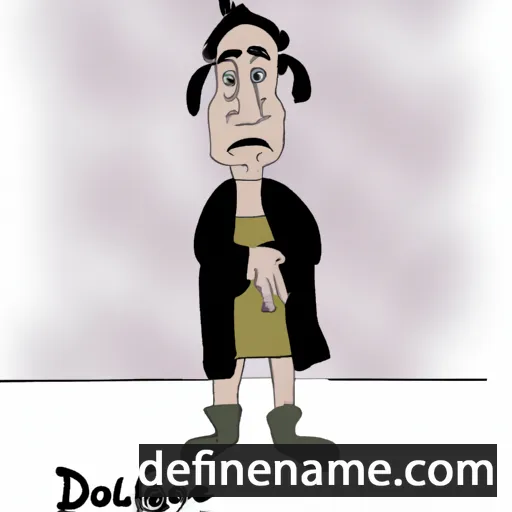 cartoon of the name Dolgion