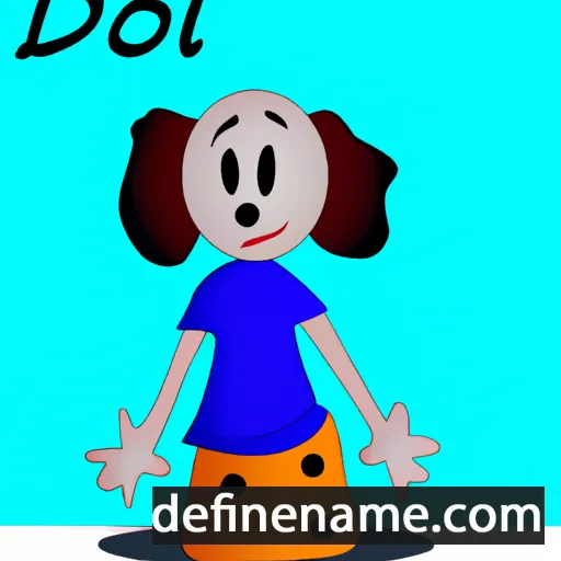 cartoon of the name Doli