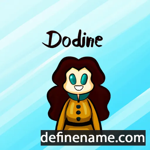 cartoon of the name Dolinde