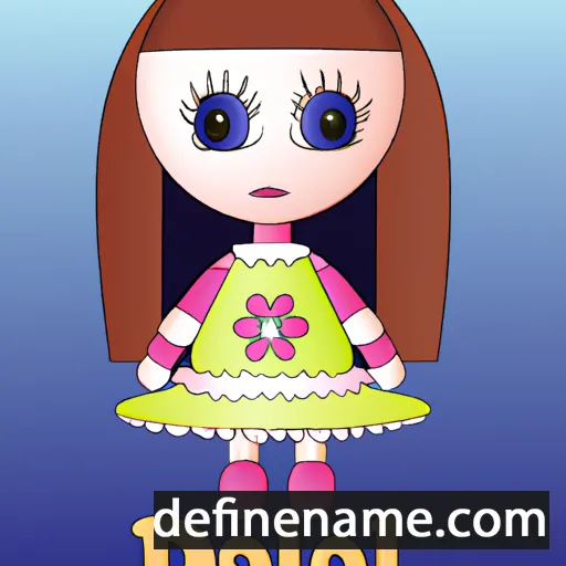 cartoon of the name Doll