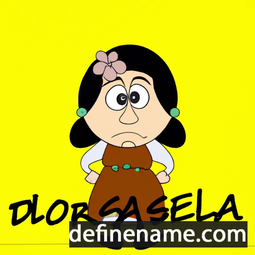 cartoon of the name Doloresa