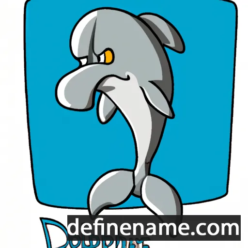 cartoon of the name Dolphus