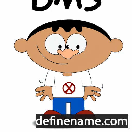 cartoon of the name Domaš