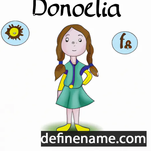 Domicela cartoon