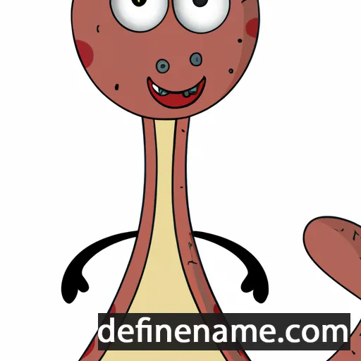 cartoon of the name Domicelijus