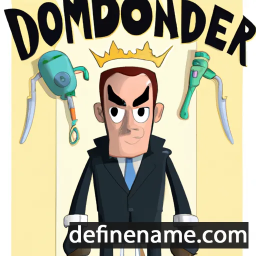 Dominador cartoon