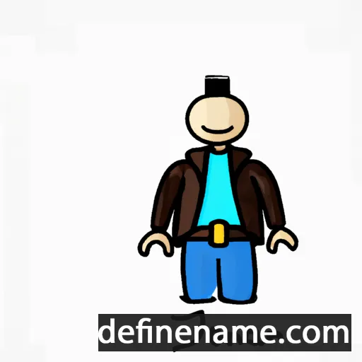 cartoon of the name Donacjan