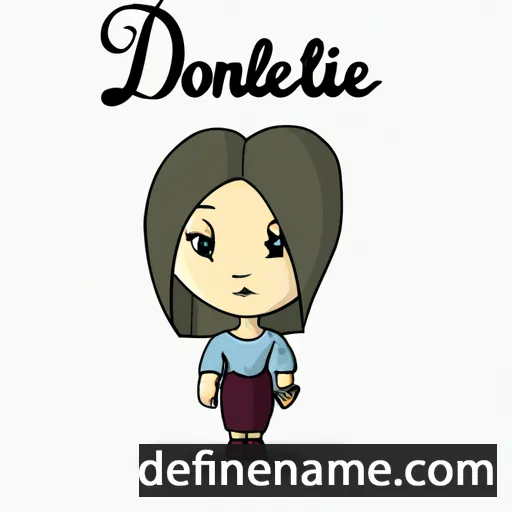 cartoon of the name Donatelle