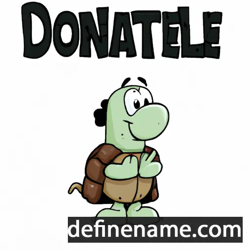 cartoon of the name Donatile