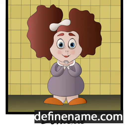 cartoon of the name Donatille