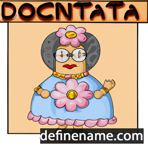 Donatuccia cartoon