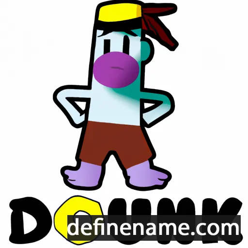 cartoon of the name Donduk