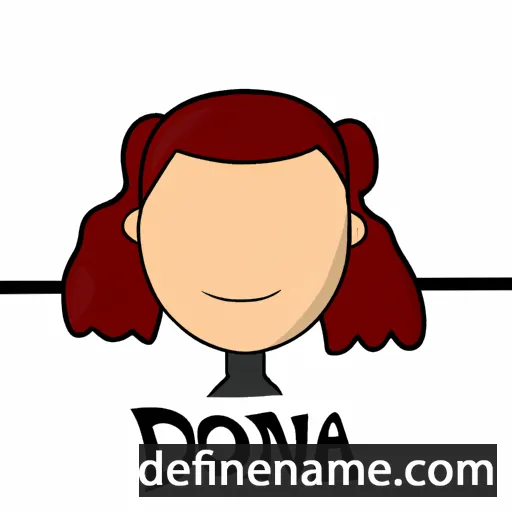 Donea cartoon