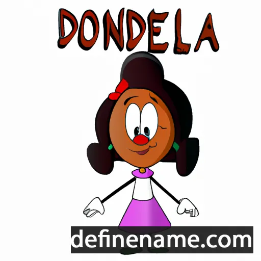 cartoon of the name Donelda