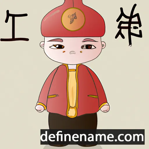 cartoon of the name Dongfeng