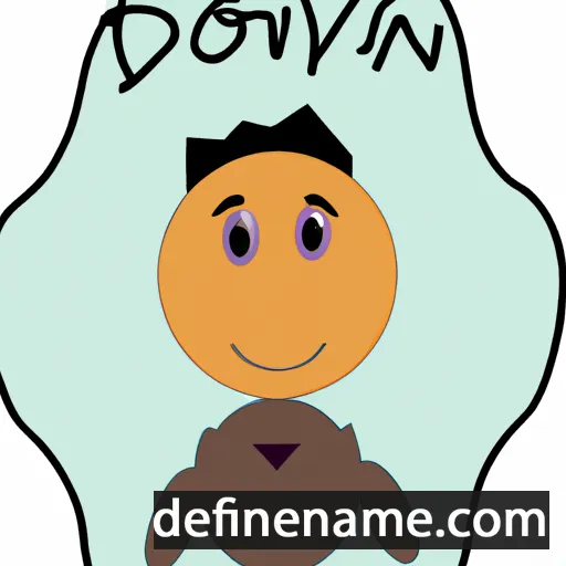 Donivan cartoon