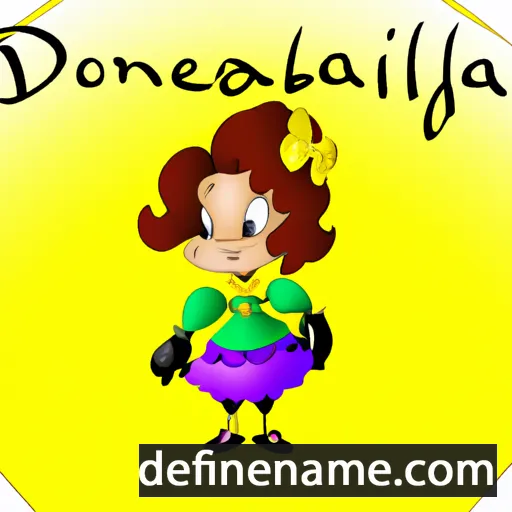 Donnabella cartoon