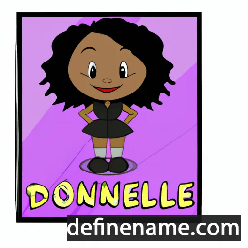 cartoon of the name Donnelle