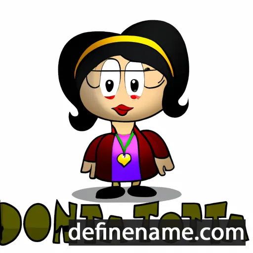 Donnita cartoon