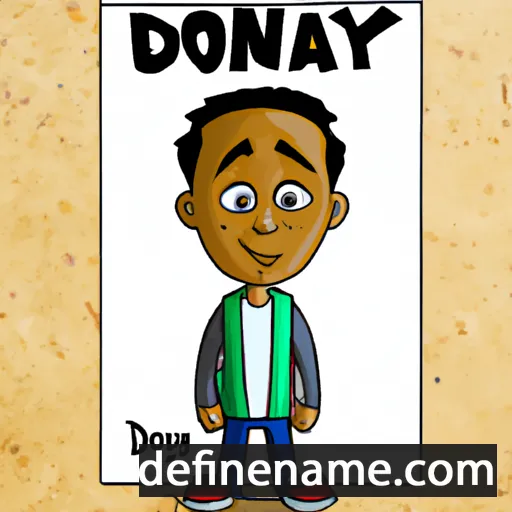 Dontay cartoon