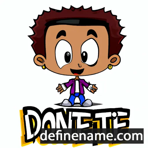 Donte cartoon