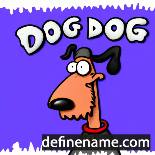 cartoon of the name Doogie