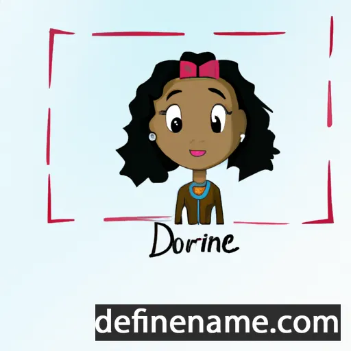 Doraine cartoon