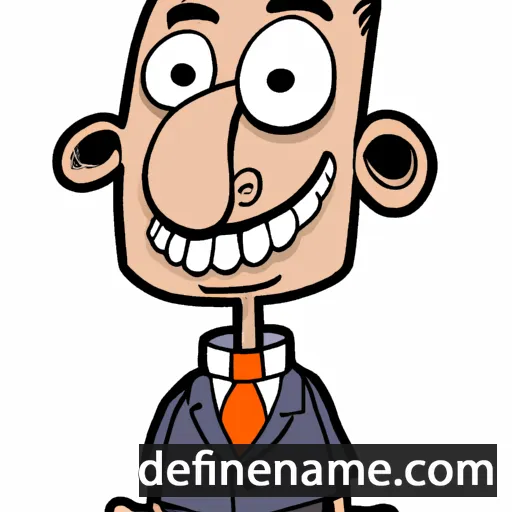 cartoon of the name Dorald