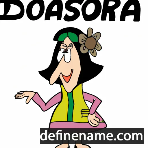 Dorcasina cartoon