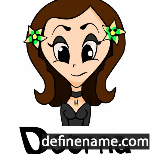 cartoon of the name Dorenia