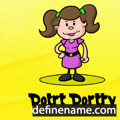 cartoon of the name Dorethy