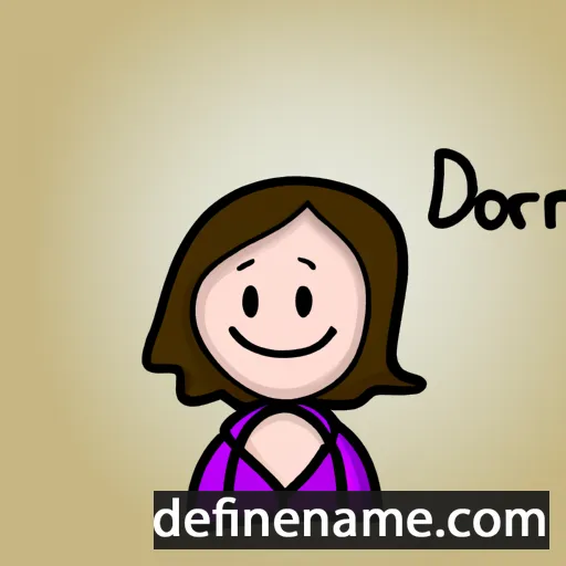 Dorien cartoon