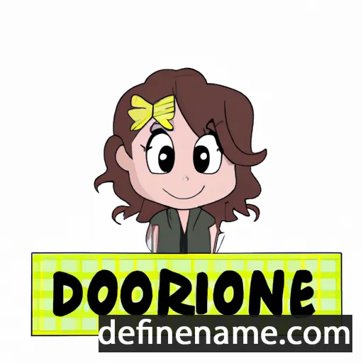 Dorienne cartoon