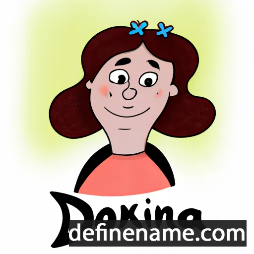 cartoon of the name Dorinka