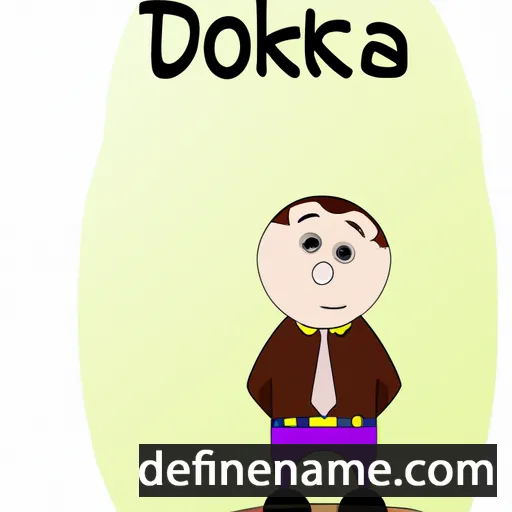 cartoon of the name Dorkás