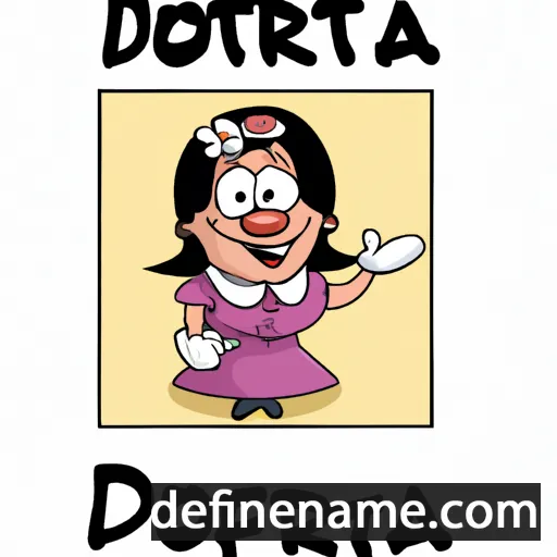 Dorleta cartoon