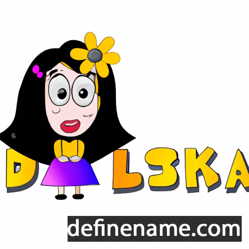 cartoon of the name Dorliska