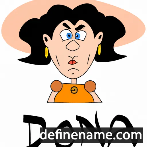 cartoon of the name Dorna