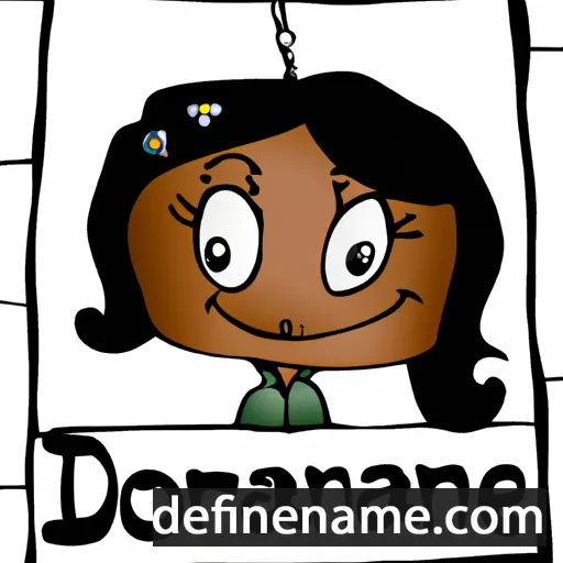 cartoon of the name Dorraine