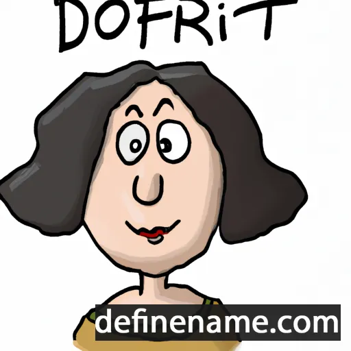 cartoon of the name Dorrit