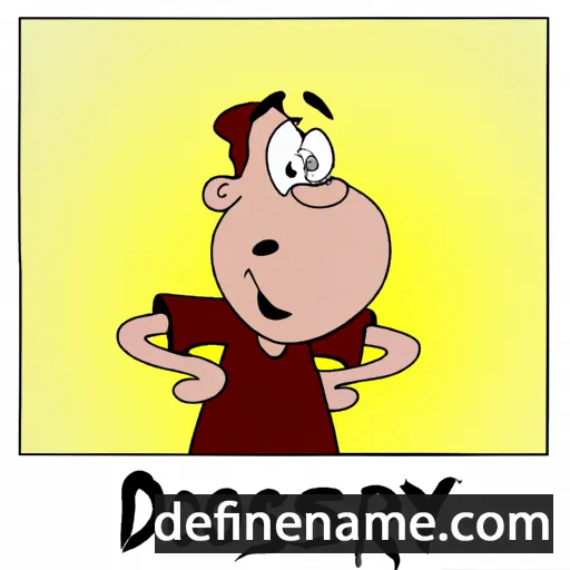 cartoon of the name Dorsey